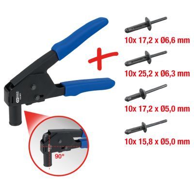 KS TOOLS 150.9650 Blind Rivet Pliers Set
