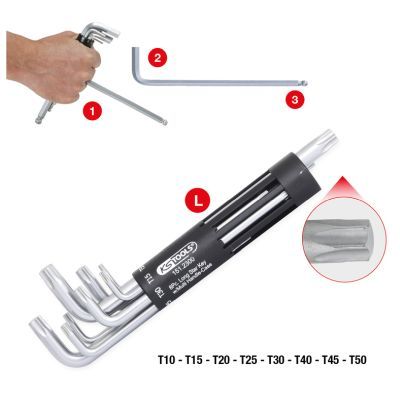 Angled Screwdriver Set KS TOOLS 151.2300