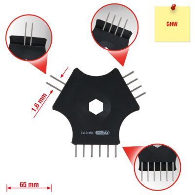 Release Tool, flat-/round plug KS TOOLS 154.0112