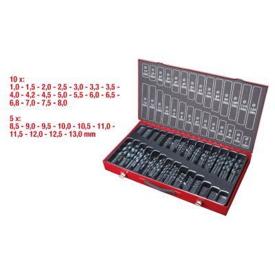 Step Drill Set KS TOOLS 330.1650