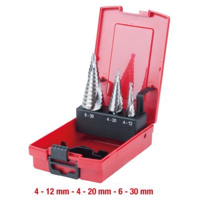 KS TOOLS 330.2404 Step Drill Set