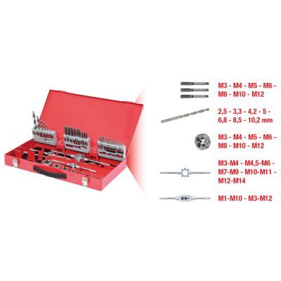 KS TOOLS 331.0644 Thread Cutter Set