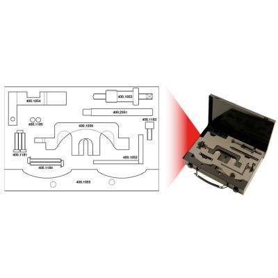 Adjustment Tool Kit, valve timing KS TOOLS 400.1050