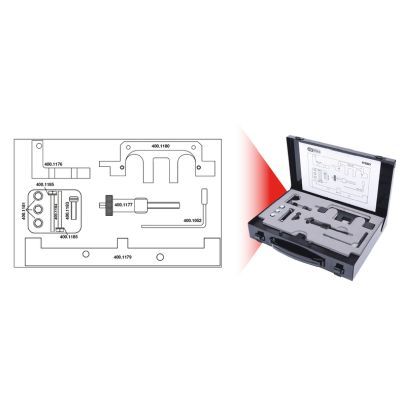 Adjustment Tool Kit, valve timing KS TOOLS 400.1175
