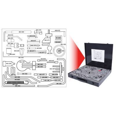 KS TOOLS 400.1350 Adjustment Tool Kit, valve timing