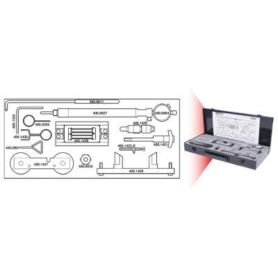 KS TOOLS 400.2300 Adjustment Tool Kit, valve timing