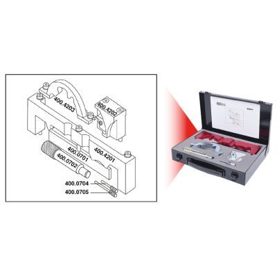 Adjustment Tool Kit, valve timing KS TOOLS 400.4200