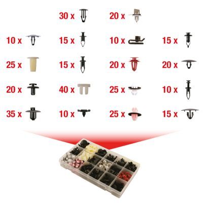 KS TOOLS 420.0800 Retaining Clip Set, body