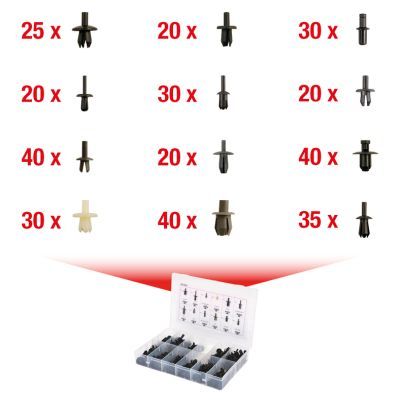 Retaining Clip Set, body KS TOOLS 420.0920