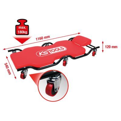 KS TOOLS 500.8003 Workshop Creeper