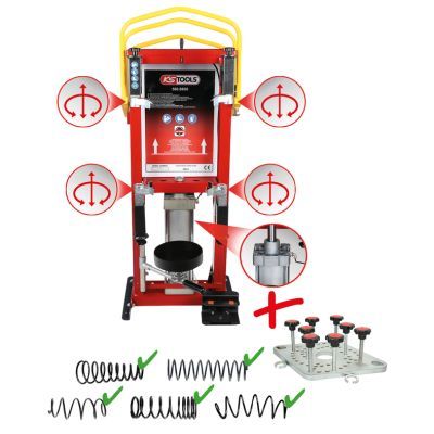 KS TOOLS 500.8805 Clamping Device, spring compressor