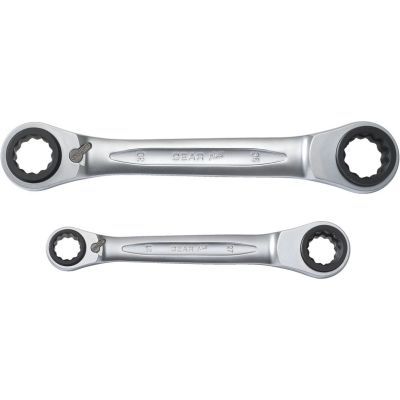 KS TOOLS 503.4550 Ratchet Double Ring Spanner Set