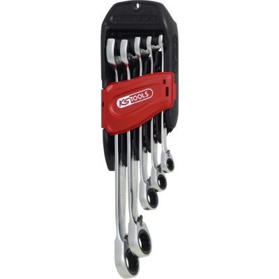 Ratchet Ring Open-ended Spanner Set KS TOOLS 503.5905