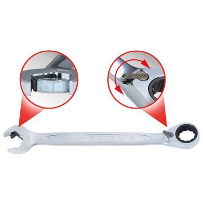 Ratchet Ring Open-ended Spanner KS TOOLS 503.5919