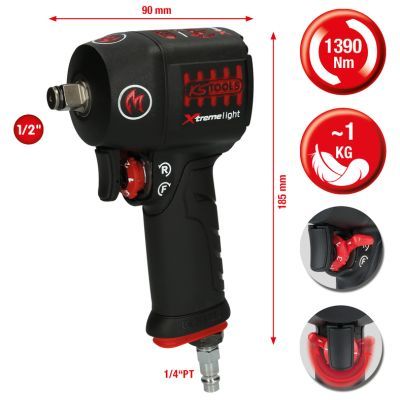 KS TOOLS 515.1150 Impact Wrench (compressed air)