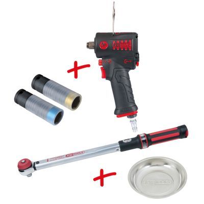 Impact Wrench Set (compressed air) KS TOOLS 515.1260