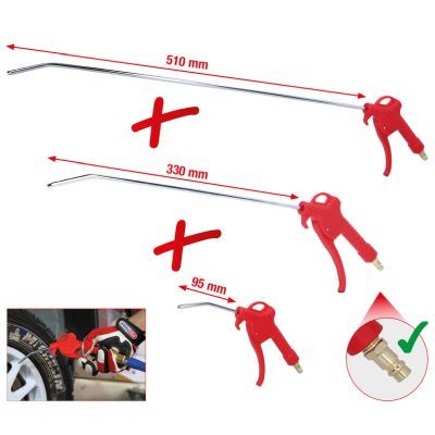 KS TOOLS 515.1921 Suction/Blast Gun (compressed air)