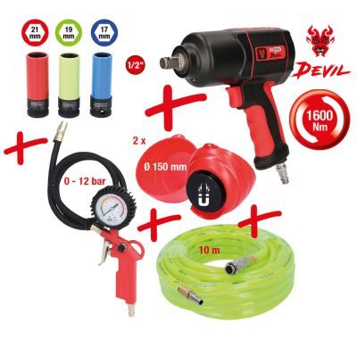 KS TOOLS 515.2100 Impact Wrench Set (compressed air)