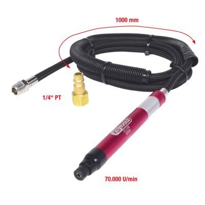 KS TOOLS 515.3198 Straight-grip Grinder (compressed air)