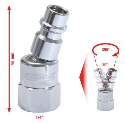 KS TOOLS 515.3394 Connector/Distributor Piece, compressed-air technology