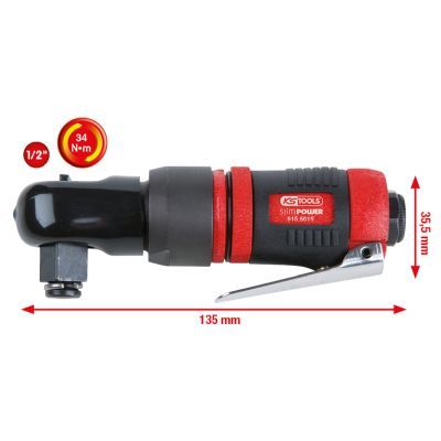 KS TOOLS 515.5015 Ratchet Screwdriver (compressed air)