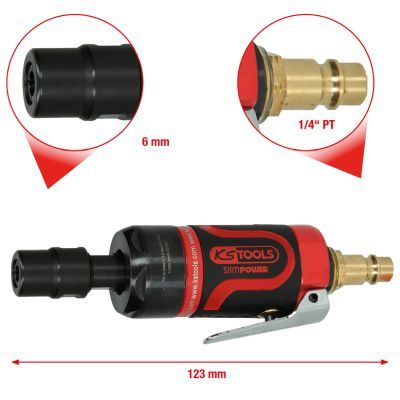 Straight-grip Grinder (compressed air) KS TOOLS 515.5530