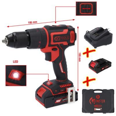 Cordless Screwdriver KS TOOLS 515.6300