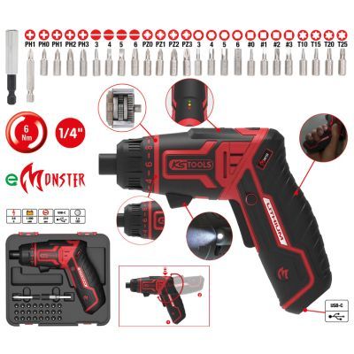 Cordless Screwdriver KS TOOLS 515.6500