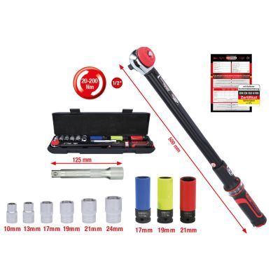 Torque Wrench Set KS TOOLS 516.2400