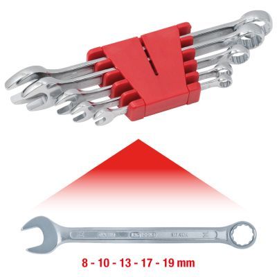 KS TOOLS 517.0045 Spanner Set, ring/open ended