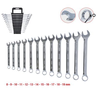 Spanner Set, ring/open ended KS TOOLS 517.0052