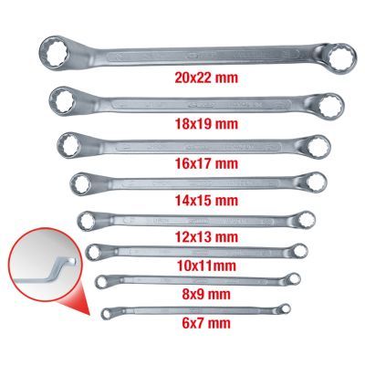 Double Ring Spanner Set KS TOOLS 517.0248