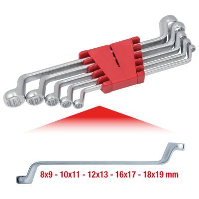 Double Ring Spanner Set KS TOOLS 517.0295