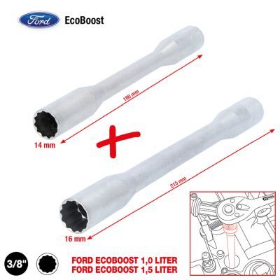 KS TOOLS 517.1135 Socket Wrench Set, spark plug