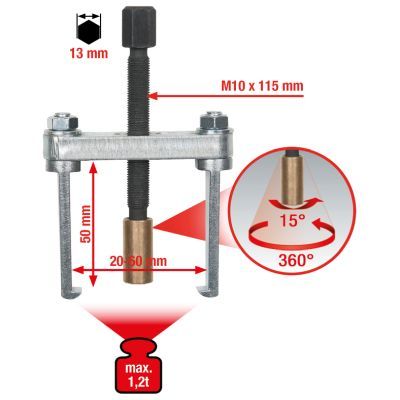 KS TOOLS 700.1189 Puller, wiper arm