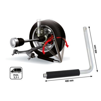 Axle/Joint Play Detector KS TOOLS 700.1465