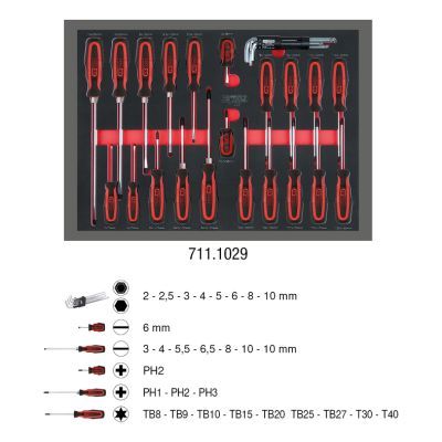 Tool Set KS TOOLS 711.1029