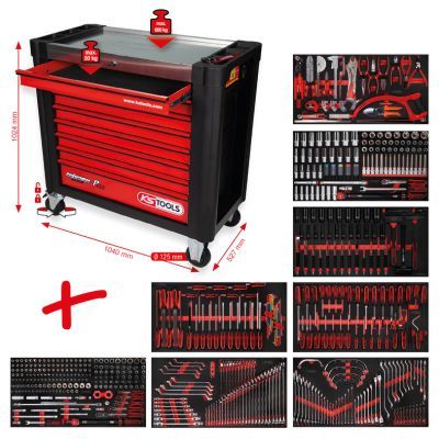 KS TOOLS 825.8564 Tool Trolley