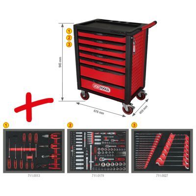 Tool Trolley KS TOOLS 826.7215