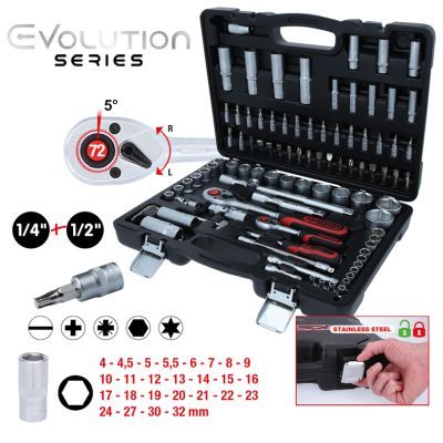 Socket Wrench Set KS TOOLS 911.0694
