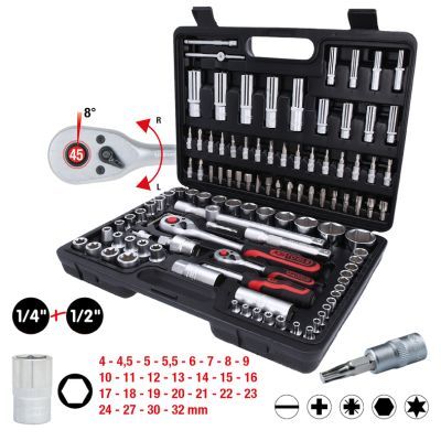 Socket Wrench Set KS TOOLS 911.0708