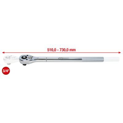 KS TOOLS 911.3490 Reversible Ratchet