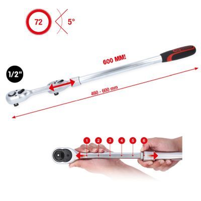 KS TOOLS 914.1205 Reversible Ratchet