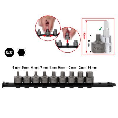 KS TOOLS 917.4000 Socket Wrench Set