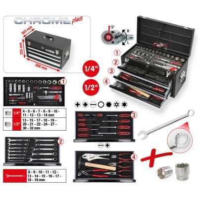 KS TOOLS 918.0200 Socket Wrench Set