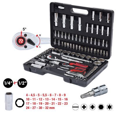 Socket Wrench Set KS TOOLS 918.0694