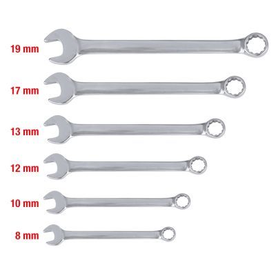 Spanner Set, ring/open ended KS TOOLS 964.0130