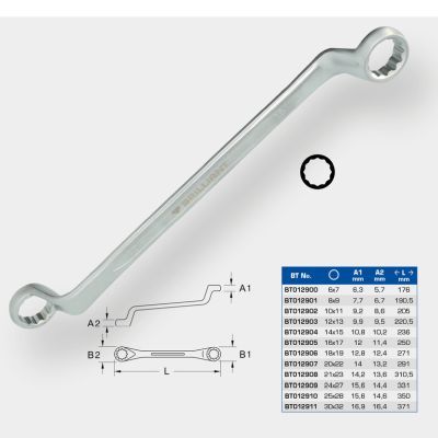 Double Ring Spanner KS TOOLS BT012904