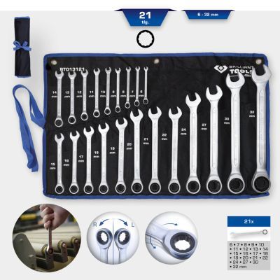 Ratchet Ring Spanner KS TOOLS BT013121