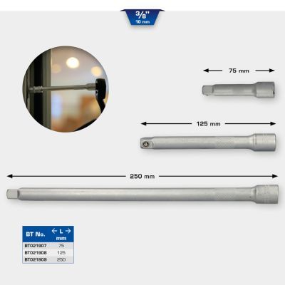 Extension, socket wrench KS TOOLS BT021908
